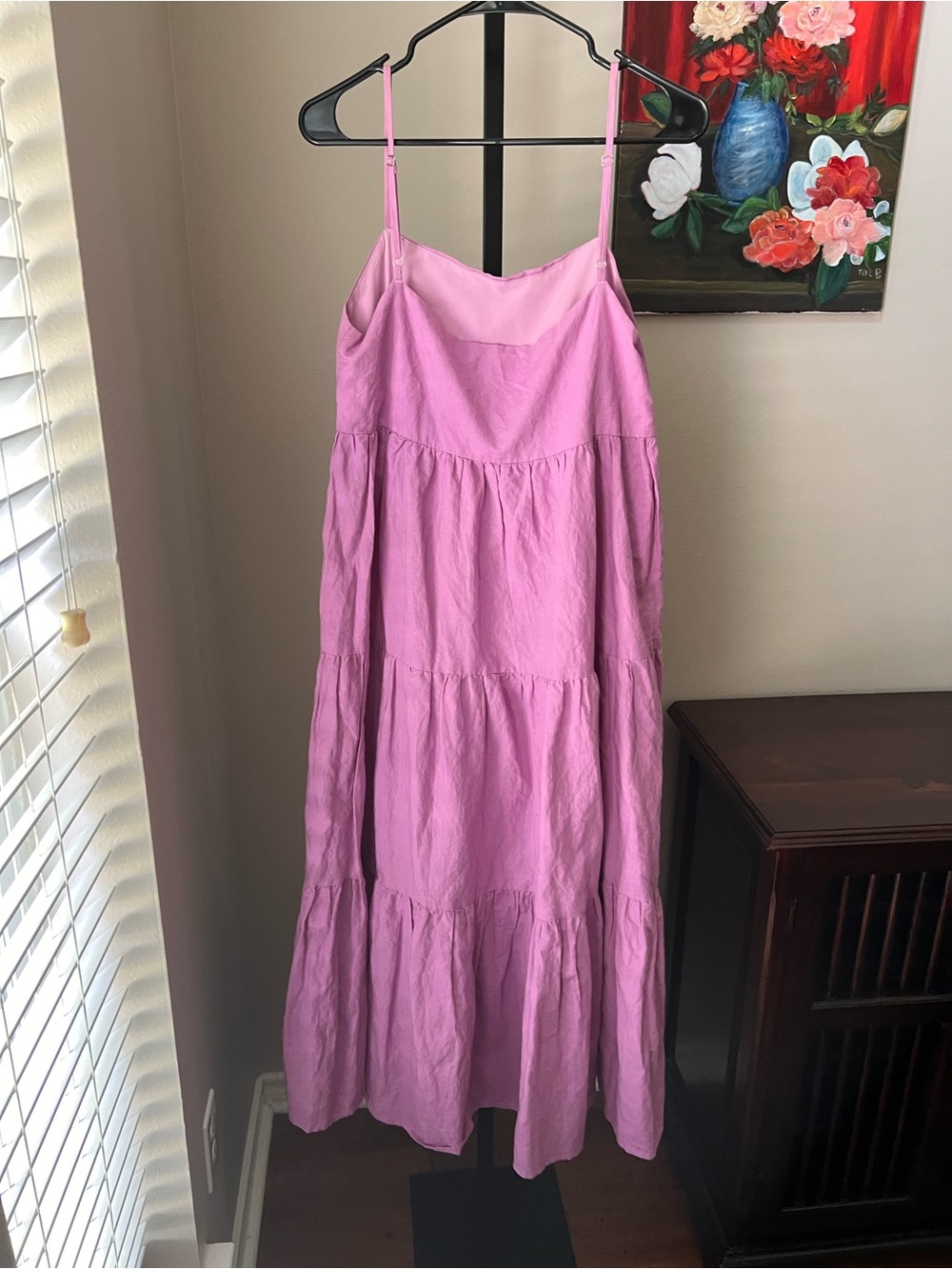 Charlie holiday Sleeveless Tiered Maxi Dress in Lilac - Picture 5 of 8